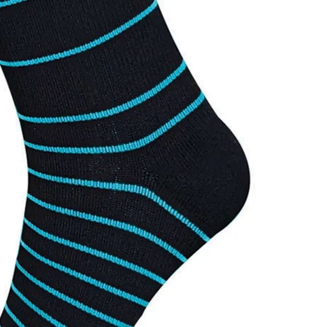 AW 650 Stripe Knee High Socks 15-20 mmHg