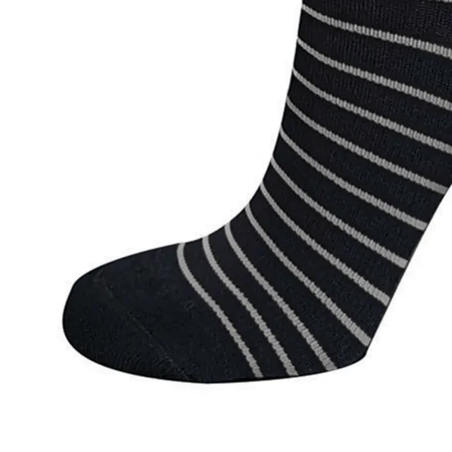 AW 650 Stripe Knee High Socks 15-20 mmHg