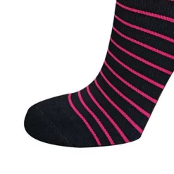 AW 650 Stripe Knee High Socks 15-20 mmHg