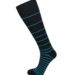 AW 675 Stripe Knee High Socks 20-30 mmHg