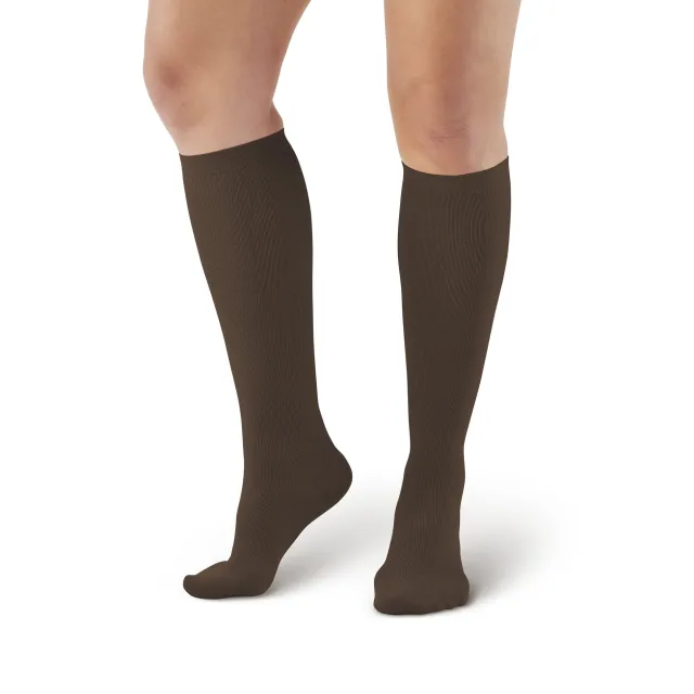 AW 112 Women's Microfiber Knee High Socks 15-20 mmHg