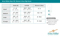 AW 110 Women's Trouser Knee High Socks 15-20 mmHg
