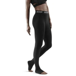 CEP Women's Recovery Pro Compression Open Toe Tights