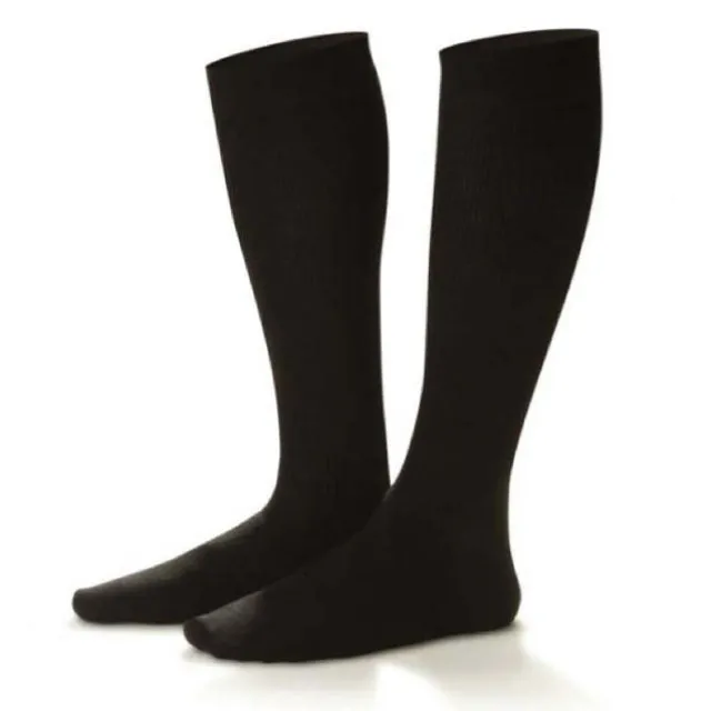 Dr. Comfort Men's Cotton Knee High Dress Socks 15-20 mmHg