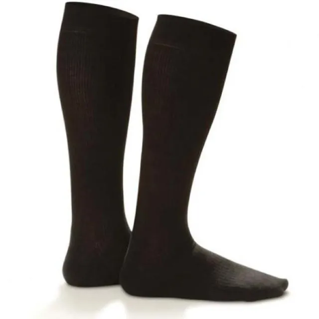 Dr. Comfort Men's Micro-Nylon Knee High Dress Socks 15-20 mmHg