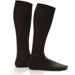 Dr. Comfort Men's Micro-Nylon Knee High Dress Socks 20-30 mmHg