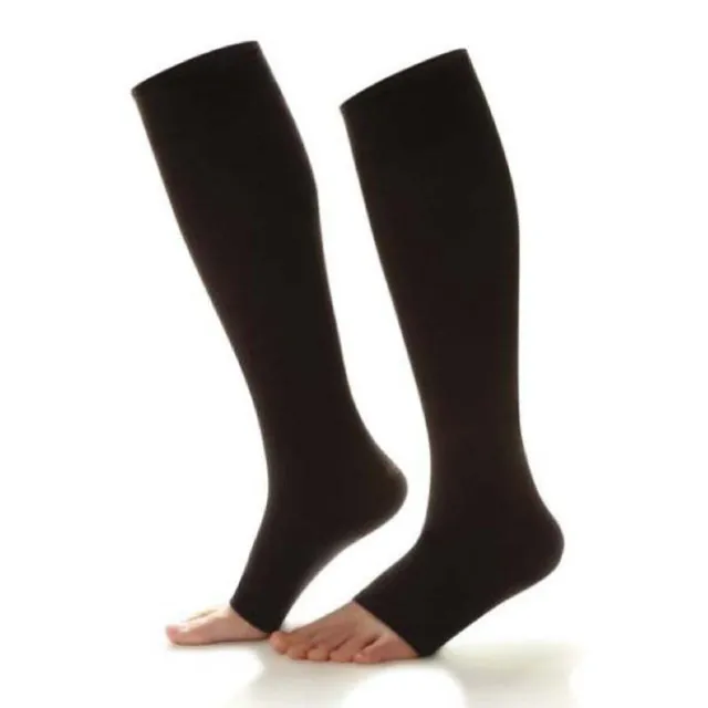 Dr. Comfort Open Toe Knee High Socks 15-20 mmHg