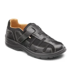 Dr. Comfort Women's Betty Leather/w Stretch Band Shoes