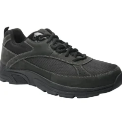 Drew Men's Athletic Aaron Shoes Grey Suede/Mesh