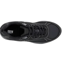 Drew Men's Athletic Aaron Shoes Grey Suede/Mesh