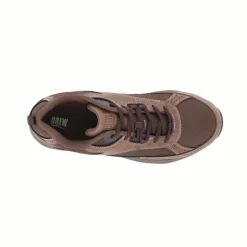 Drew Men's Athletic Aaron Shoes Brown/Nylon Mesh