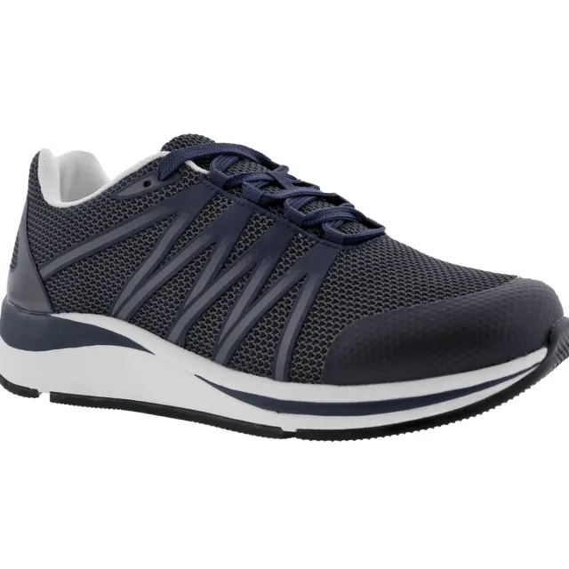 Drew Men's Player Athletic Sneakers Navy Mesh