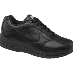 Drew Men's Surge Leather Athletic Shoes Black