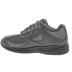 Drew Men's Surge Leather Athletic Shoes Grey