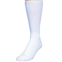HealthTrak No-Bind Comfort Top Crew Socks (2 Pack)