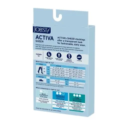 Jobst ACTIVA Sheer Compression Thigh Highs 8-15 mmHg