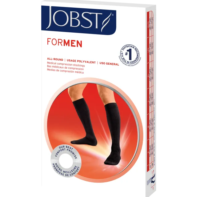 Jobst For Men Open Toe Softfit Knee Highs 20-30 mmHg