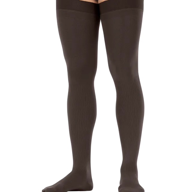 Jobst for Men Thigh Highs w/Dot Band 30-40 mmHg