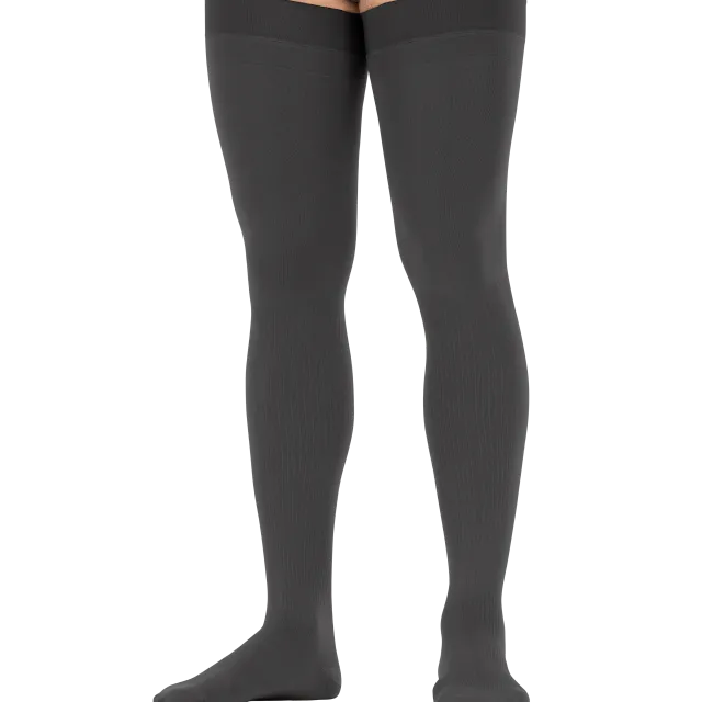 Jobst for Men Thigh Highs w/Dot Band 15-20 mmHg