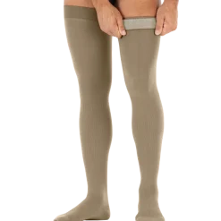 Jobst for Men Thigh Highs w/Dot Band 20-30 mmHg
