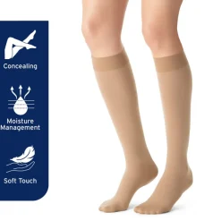 Jobst Opaque Knee Highs 30-40 mmHg