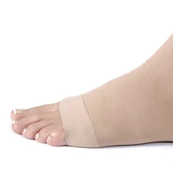 Jobst Opaque Open Toe Thigh Highs w/Silicone Dot Band 15-20 mmHg