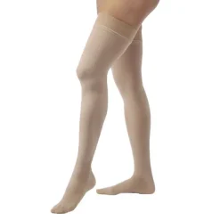 Jobst Opaque Thigh Highs w/Silicone Dot Band 30-40 mmHg