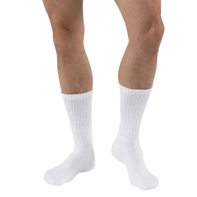 JOBST SensiFoot Diabetic Crew Compression Socks 8-15 mmHg