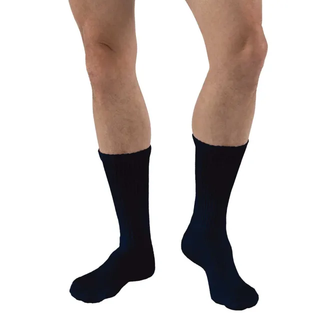 JOBST SensiFoot Diabetic Crew Compression Socks 8-15 mmHg