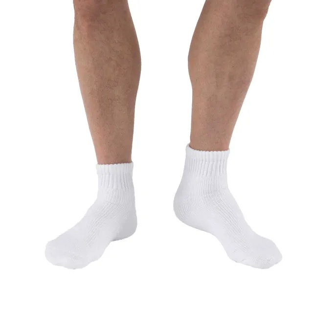 JOBST SensiFoot Diabetic Mini Crew Compression Socks 8-15 mmHg