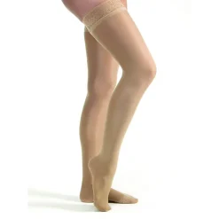 Jobst UltraSheer Thigh Highs w/Lace Band 15-20 mmHg
