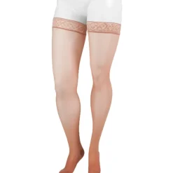 Juzo 5140 Attractive Line Thigh Highs w/Lace Border 15-20 mmHg