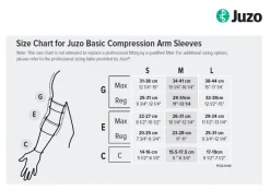 Juzo 4411 Basic Armsleeve w/Grip Top 20-30 mmHg