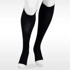 Juzo 6092 Dual Stretch Open Toe Knee Highs 30-40 mmHg