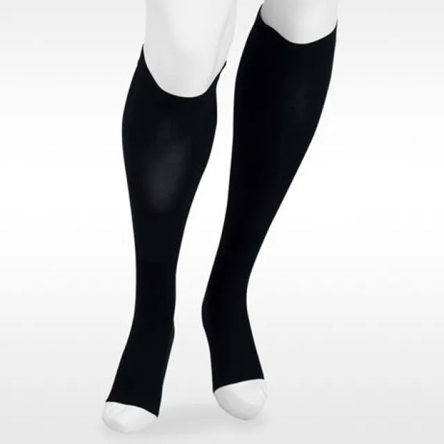 Juzo 6091 Dual Stretch Open Toe Knee Highs 20-30 mmHg