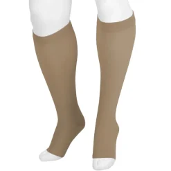 Juzo Dynamic 3511 Signature Collection Trend Colors Open Toe Knee Highs w/Silicone Band 3.5cm 20-30 mmHg