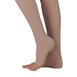 Juzo 3511 Dynamic Soft Open Toe Thigh Highs w/Waist Att. LFT 20-30 mmHg