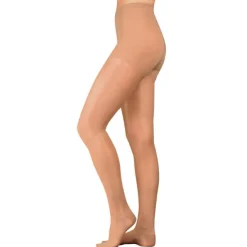 Juzo 2101 Naturally Sheer Open Toe Pantyhose 20-30 mmHg