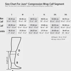 Juzo 6020 Short Stretch Cooling Wrap Calf