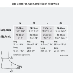 Juzo 6020 Short Stretch Cooling Wrap Foot