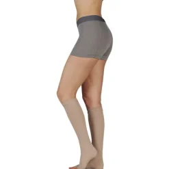 Juzo 2001 Soft Open Toe Knee Highs w/Silicone Band 20-30 mmHg