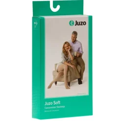Juzo 2002 Soft Open Toe Pantyhose w/Fly 30-40 mmHg