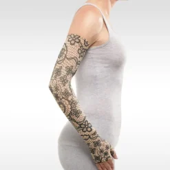 Juzo Soft 2002 Signature Collection Print Mosaic Henna Armsleeve 30-40 mmHg