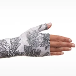 Juzo Soft 2002 Signature Collection Print Floral Gauntlet 30-40 mmHg Left