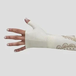 Juzo Soft 2002 Signature Collection Print Boho Gauntlet 30-40 mmHg Right
