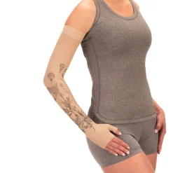 Juzo Soft 2000 Signature Collection Print Wild Flower Henna Armsleeves 15-20 mmHg