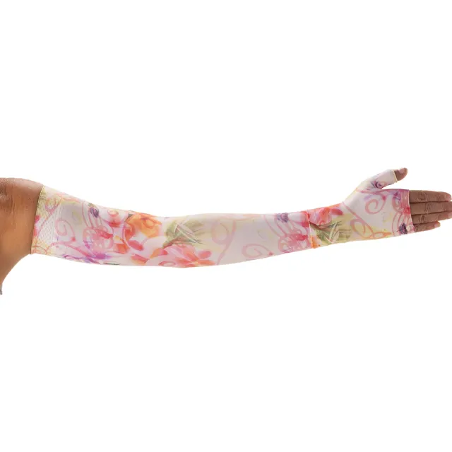 Juzo Soft 2002 Signature Collection Print Spring Swirl Armsleeve 30-40 mmHg