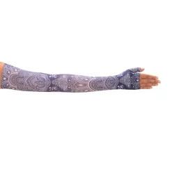 Juzo Soft 2002 Signature Collection Print Gypsy Denim Armsleeve 30-40 mmHg