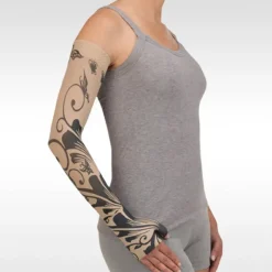 Juzo Soft 2000 Signature Collection Print Butterfly Flower Henna Armsleeve 15-20 mmHg