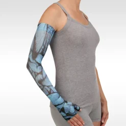 Juzo Soft 2000 Signature Collection Print Butterfly Morpho Blue Armsleeve 15-20 mmHg